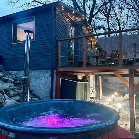 Wellness Chata Hideaway Se Saunou A Virivkou Trebechovice pod Orebem Luaran gambar