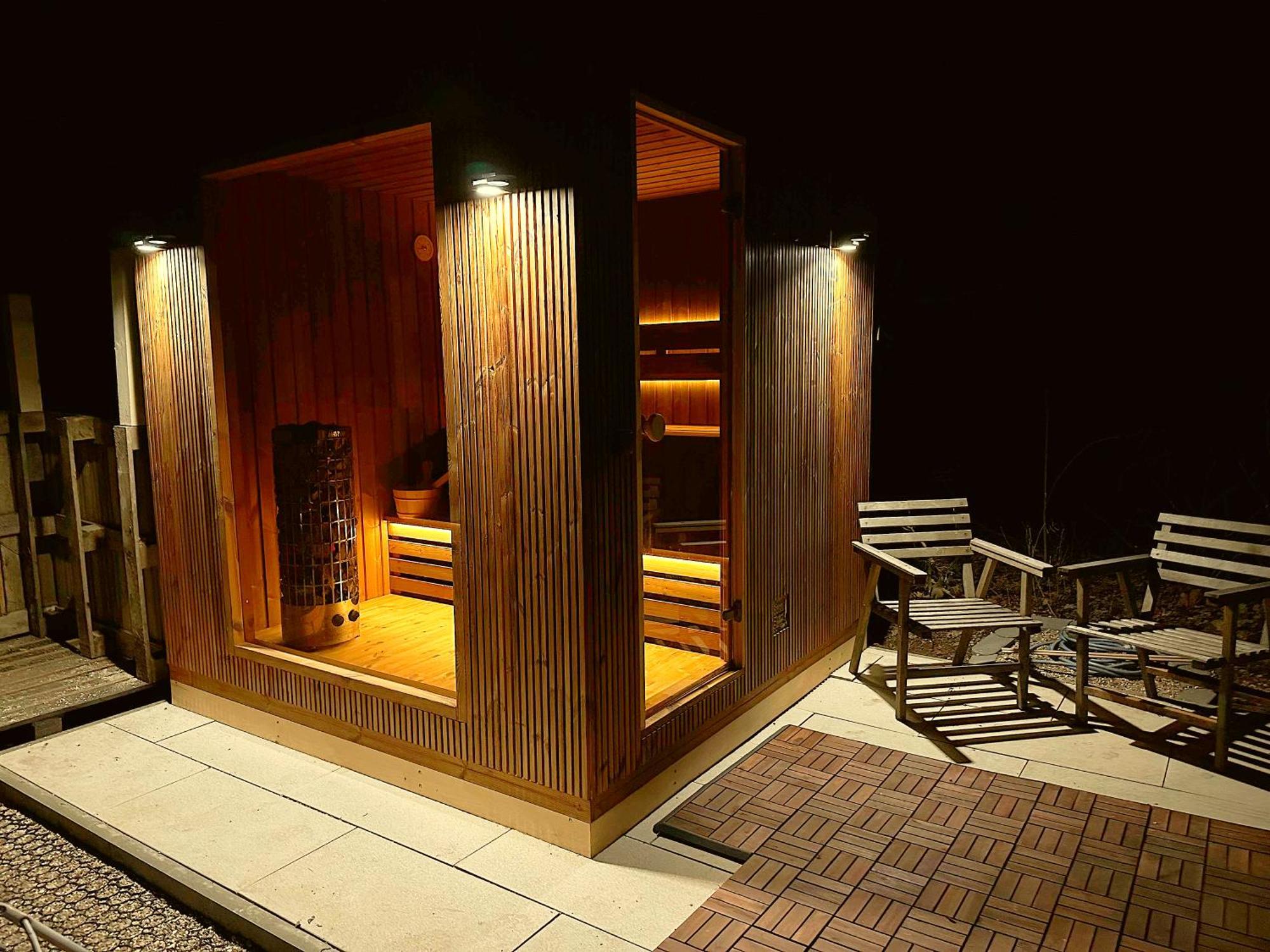 Wellness Chata Hideaway Se Saunou A Virivkou Trebechovice pod Orebem Luaran gambar