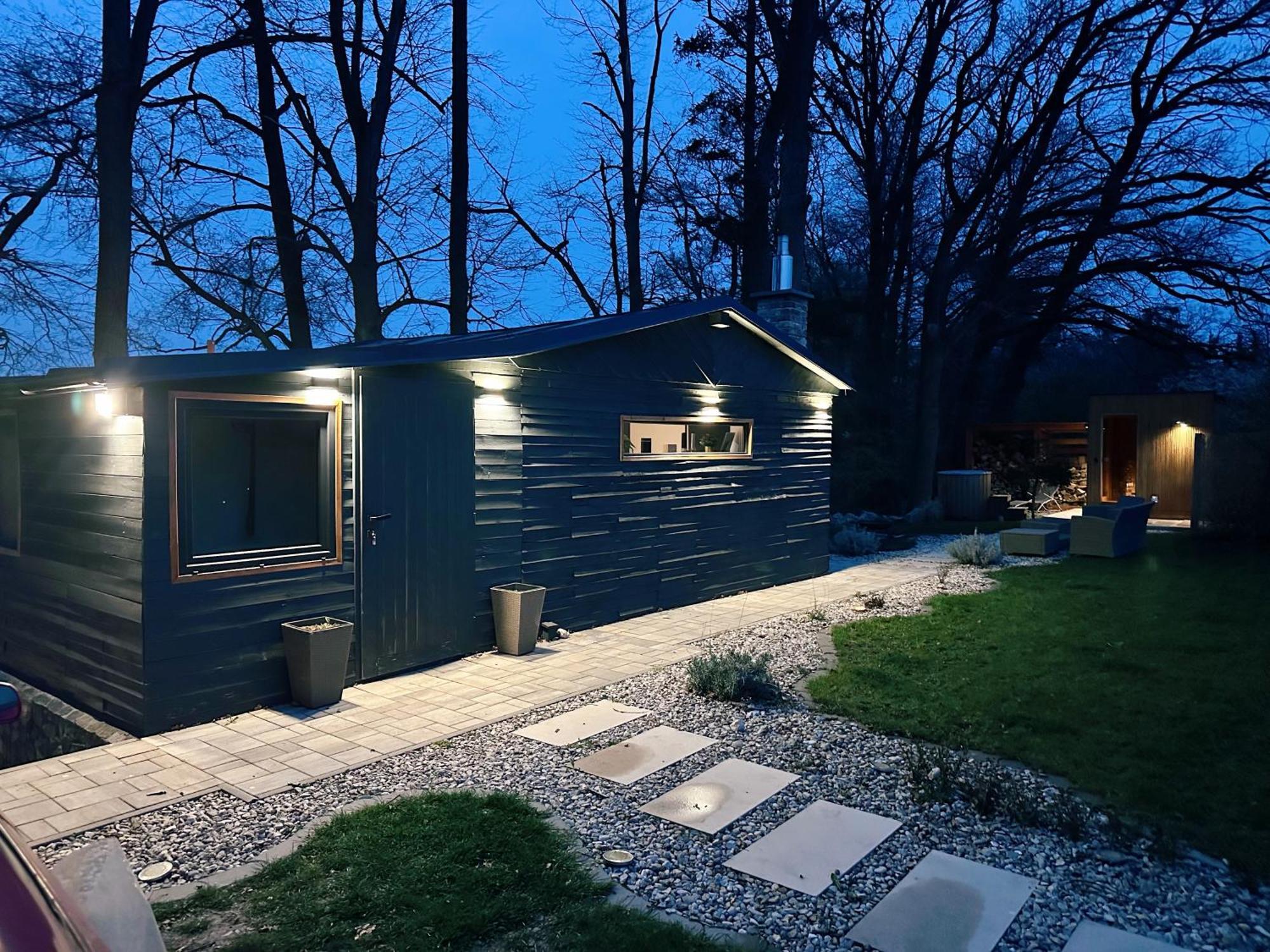 Wellness Chata Hideaway Se Saunou A Virivkou Trebechovice pod Orebem Luaran gambar